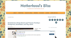 Desktop Screenshot of motherhoodsbliss.com